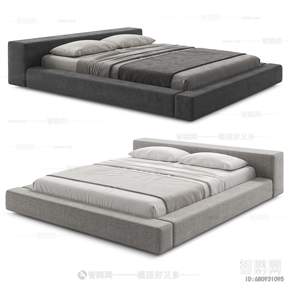Modern Double Bed