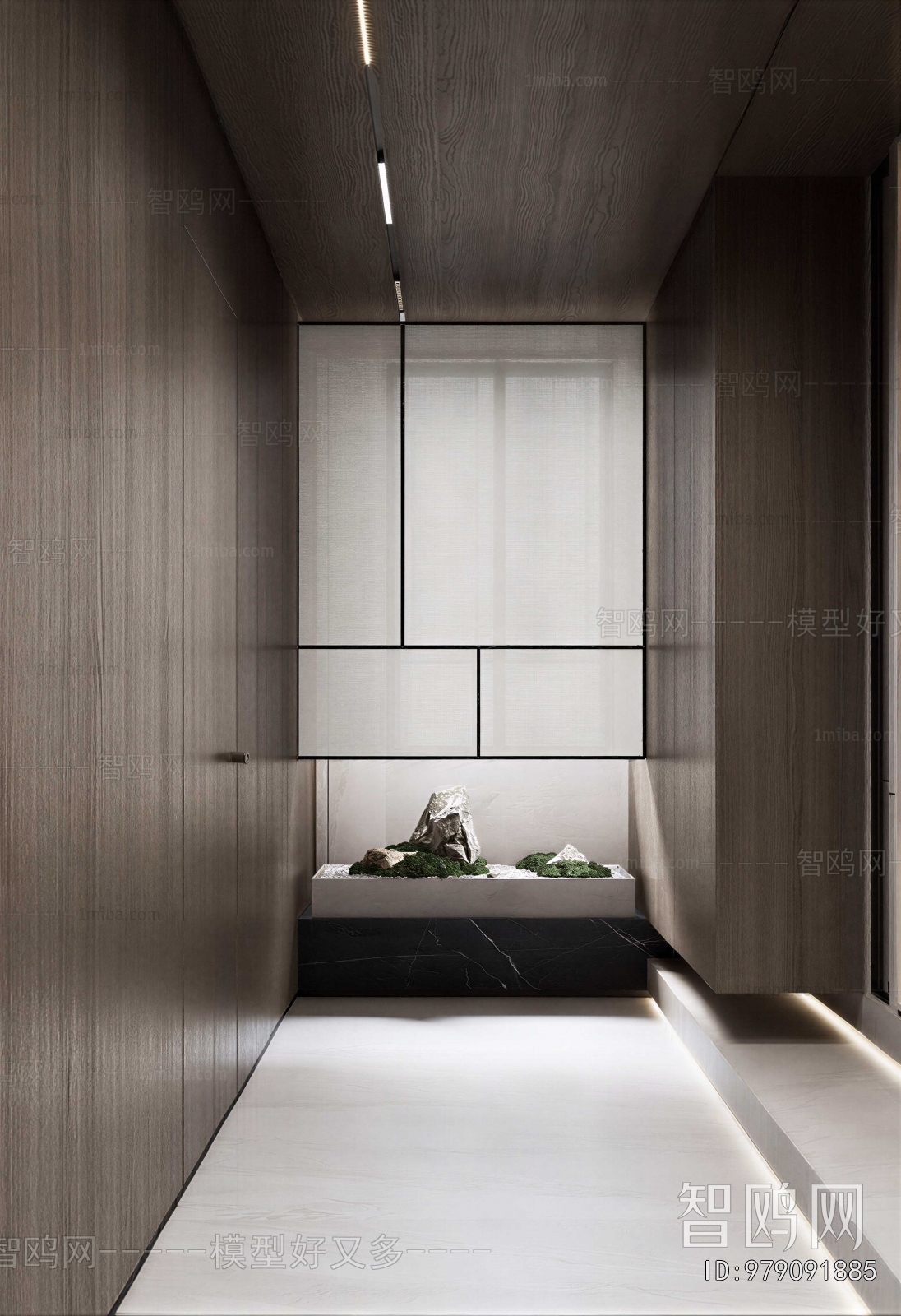 Japanese Style Hallway