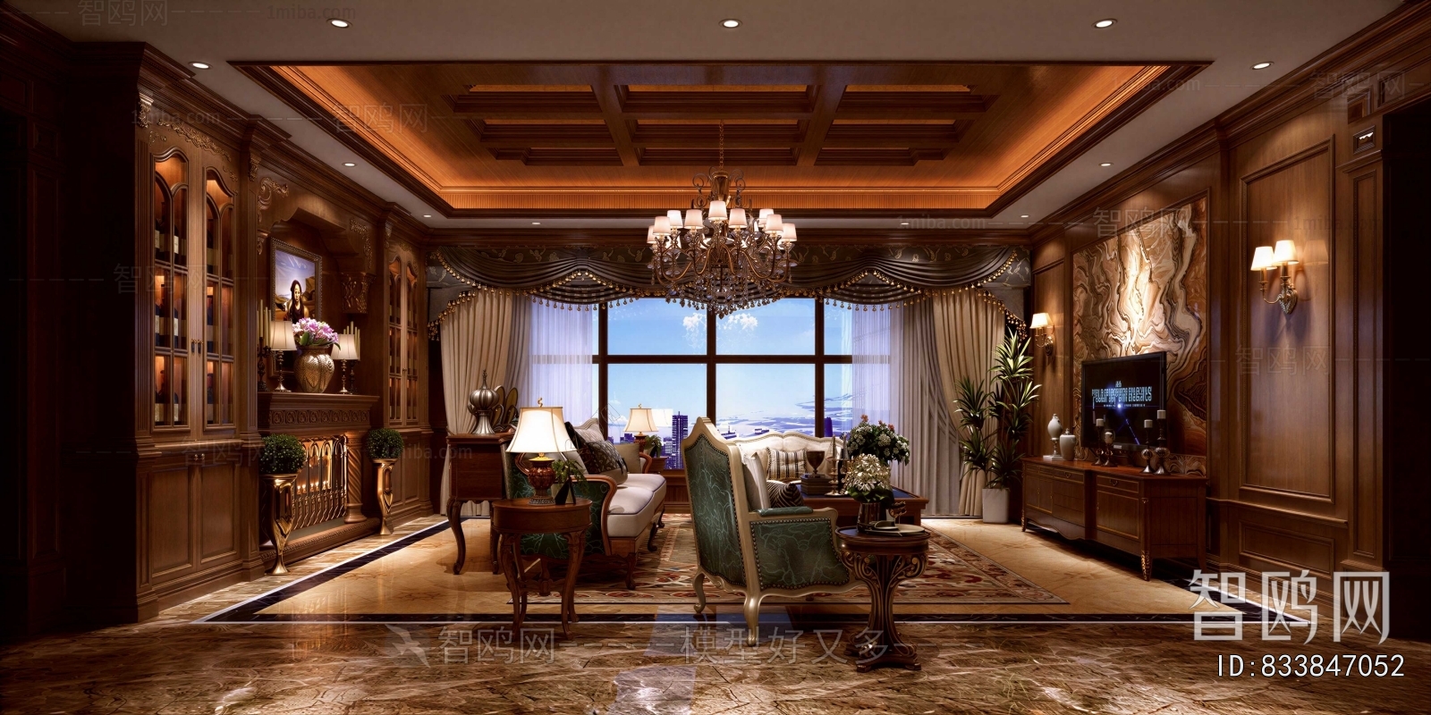 European Style A Living Room