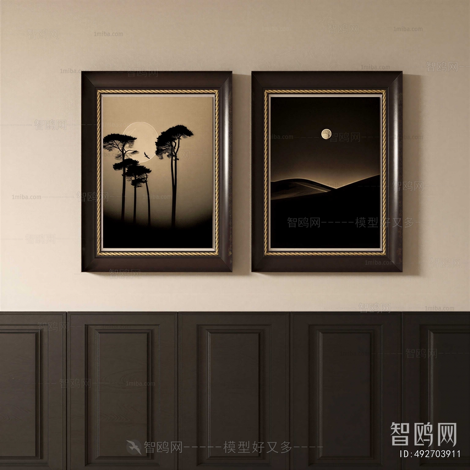 American Style Painting