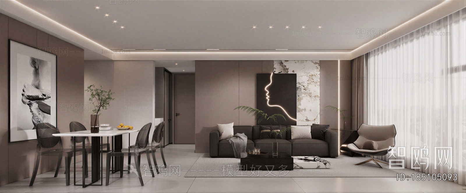 Modern A Living Room