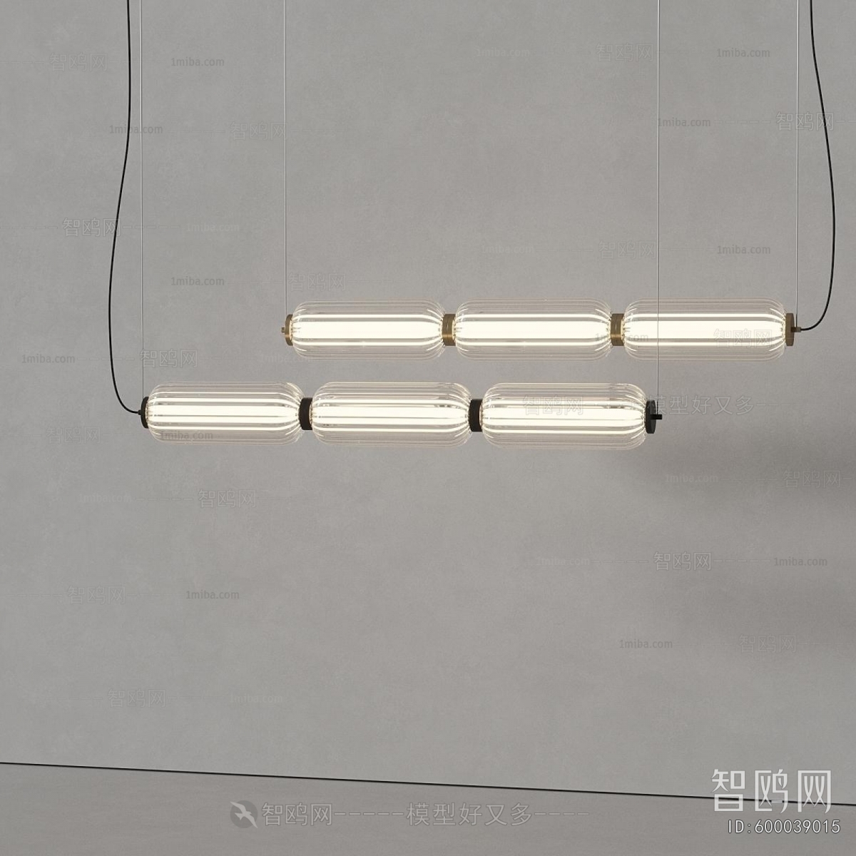 Modern Long Chandelier