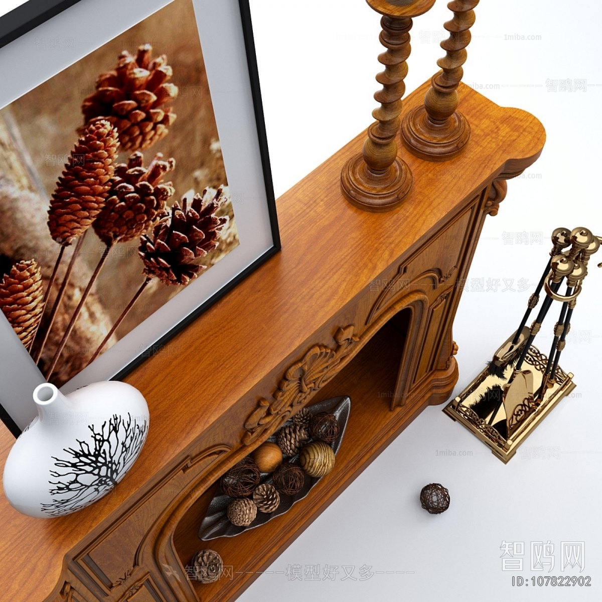 French Style Fireplace