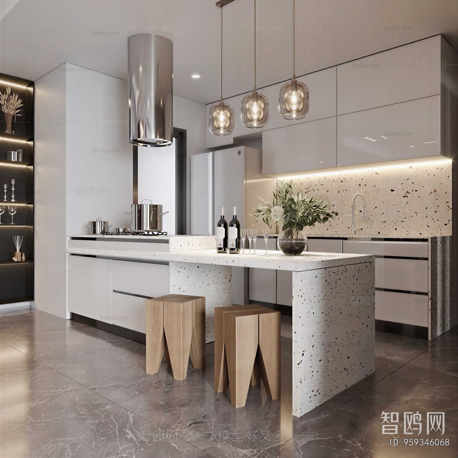 Modern Open Kitchen