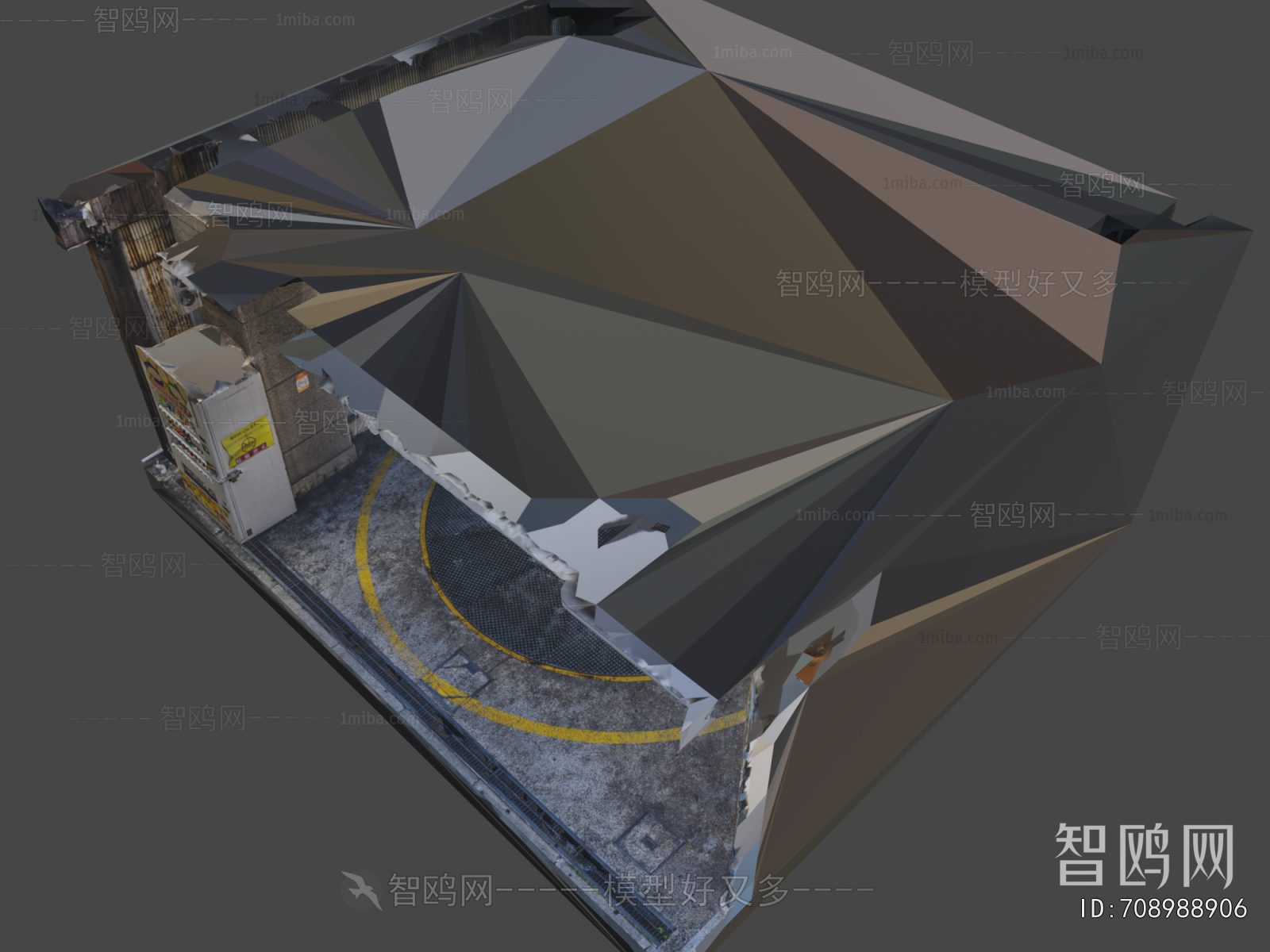 Modern Underground Parking Lot