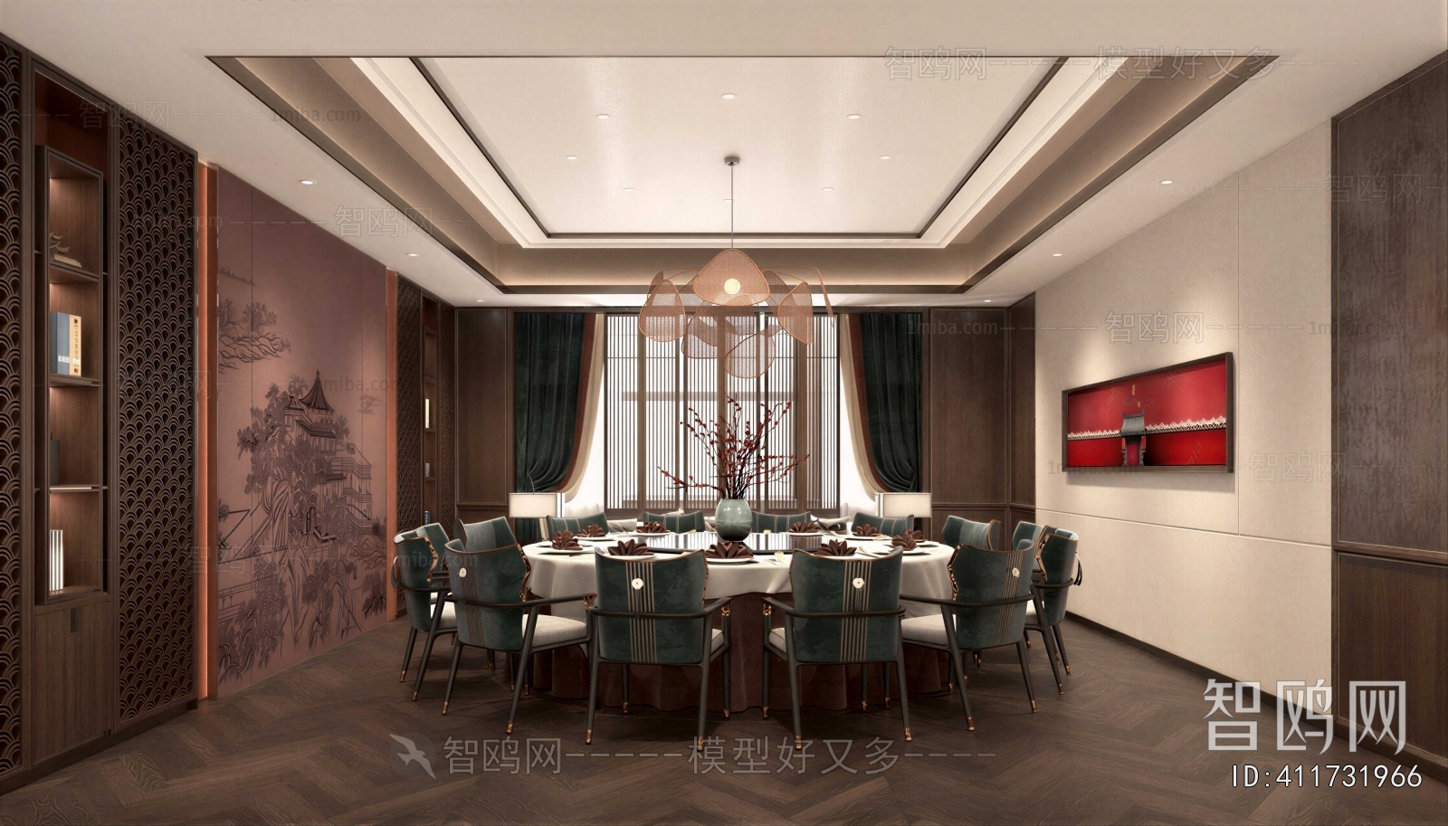 New Chinese Style Restaurant Box