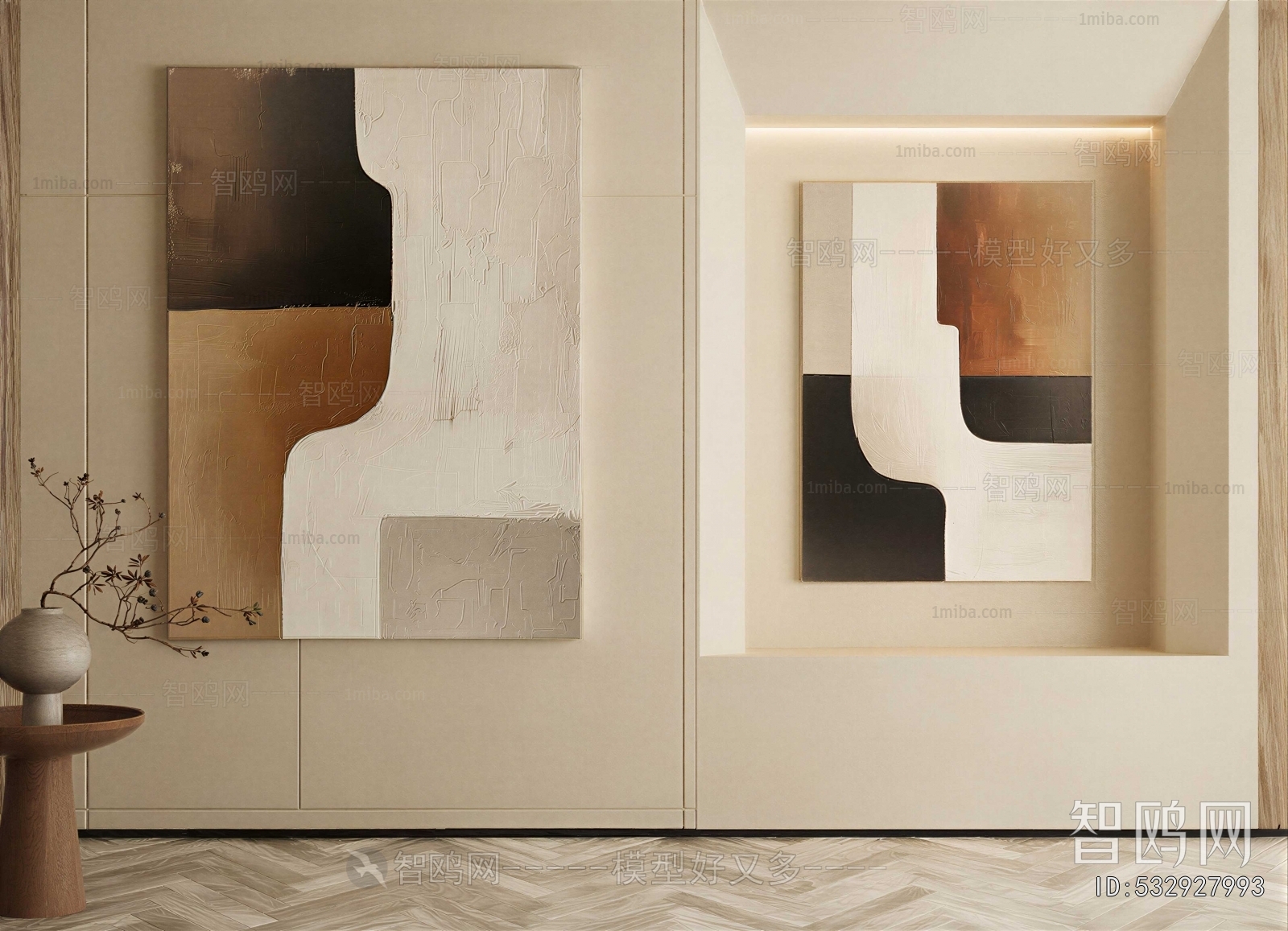 Wabi-sabi Style Painting