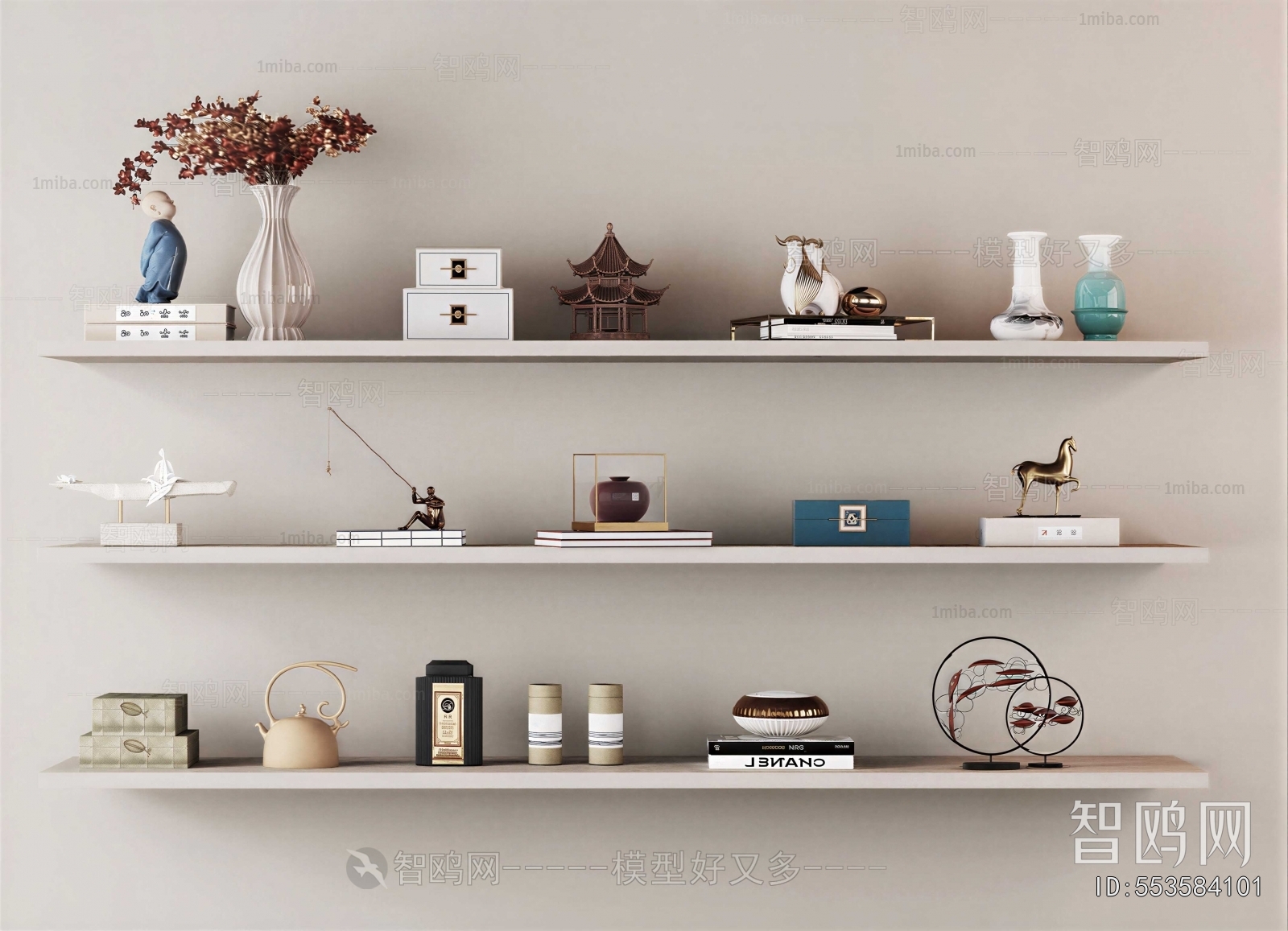 New Chinese Style Decorative Set