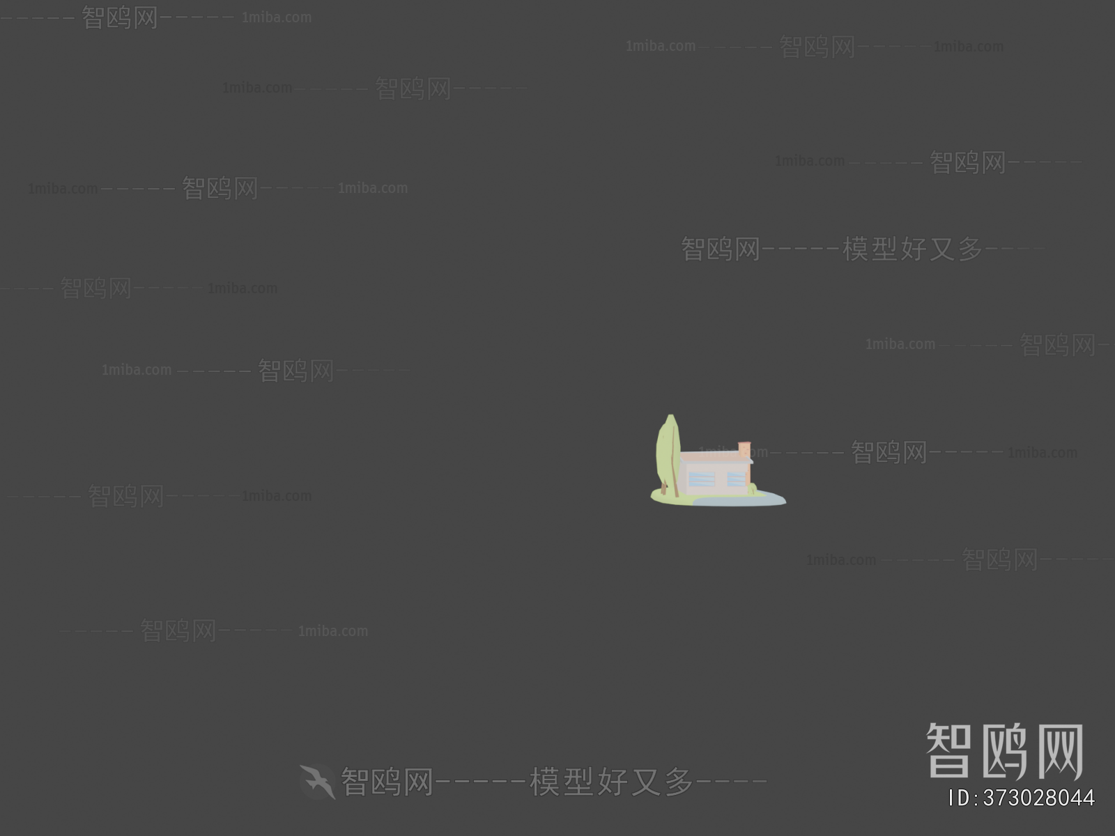 Modern Cartoon House