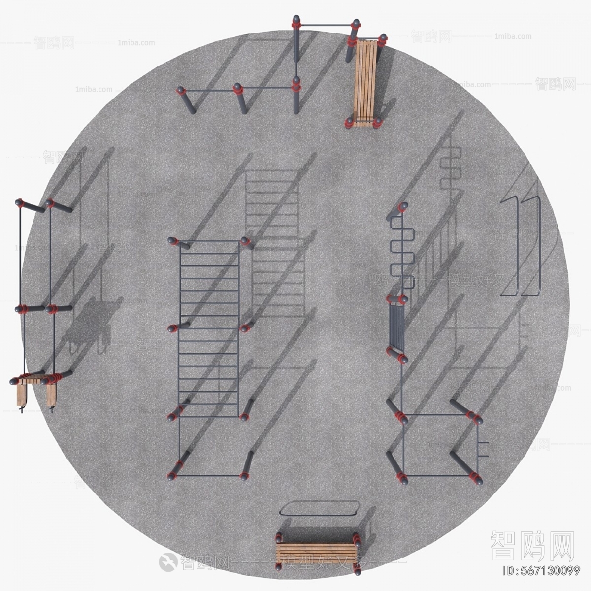 Modern Fitness Equipment