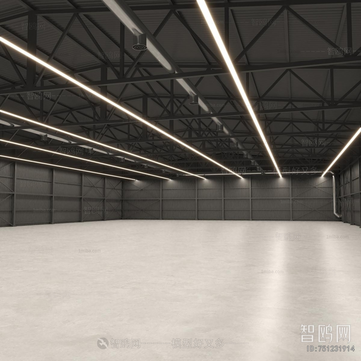 Modern Industrial Building