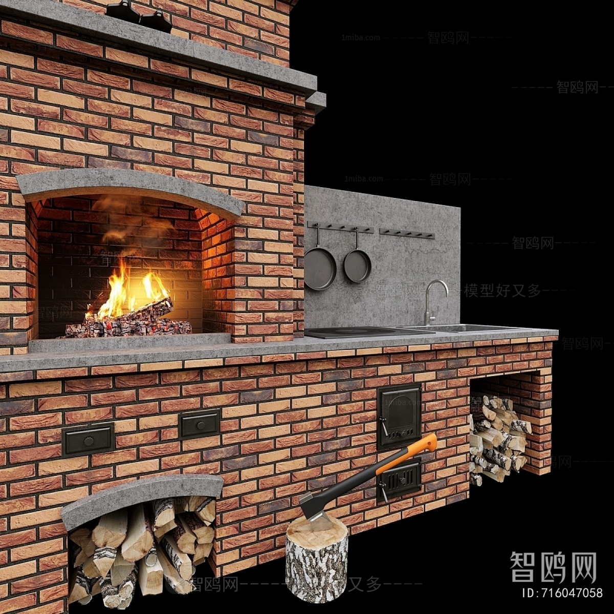 Modern Fireplace
