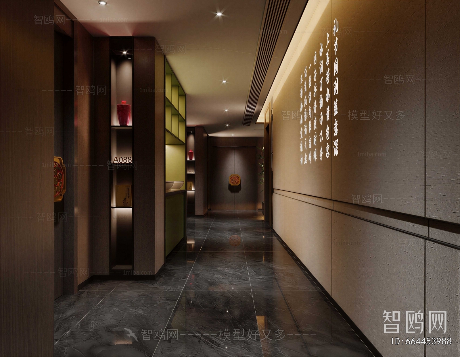 New Chinese Style Corridor