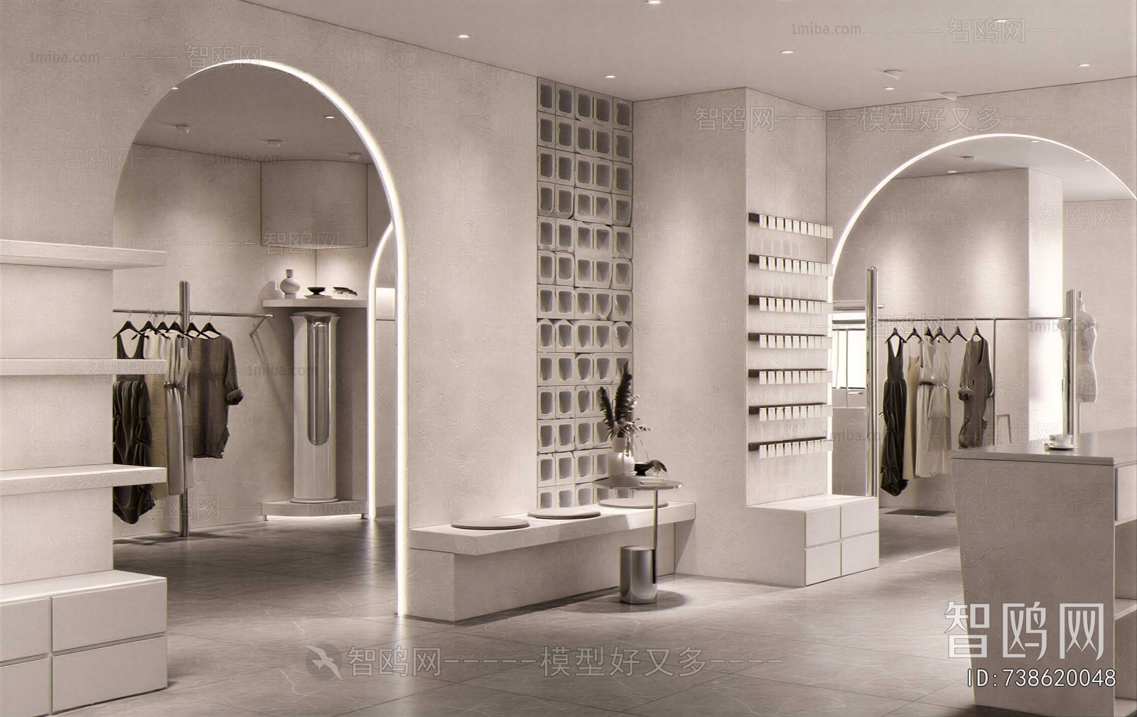 Modern Clothing Store