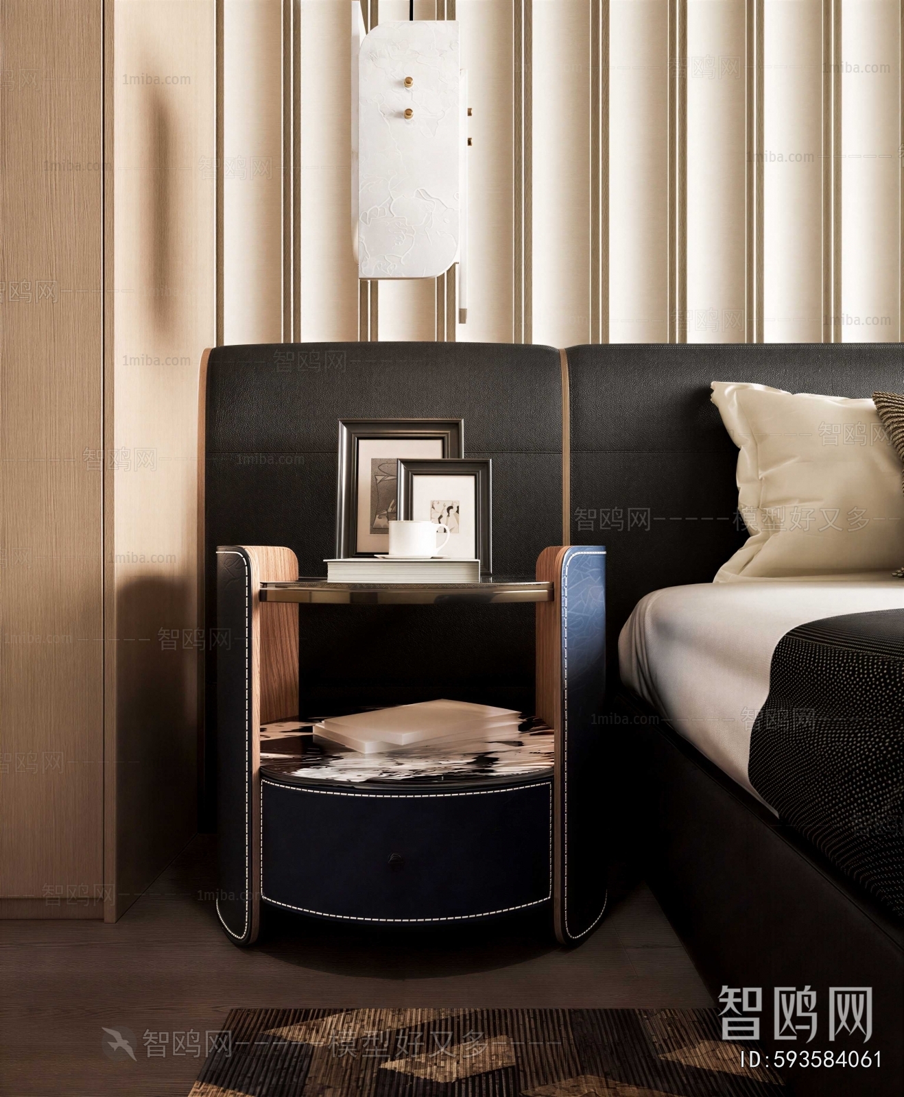 Modern Bedside Cupboard