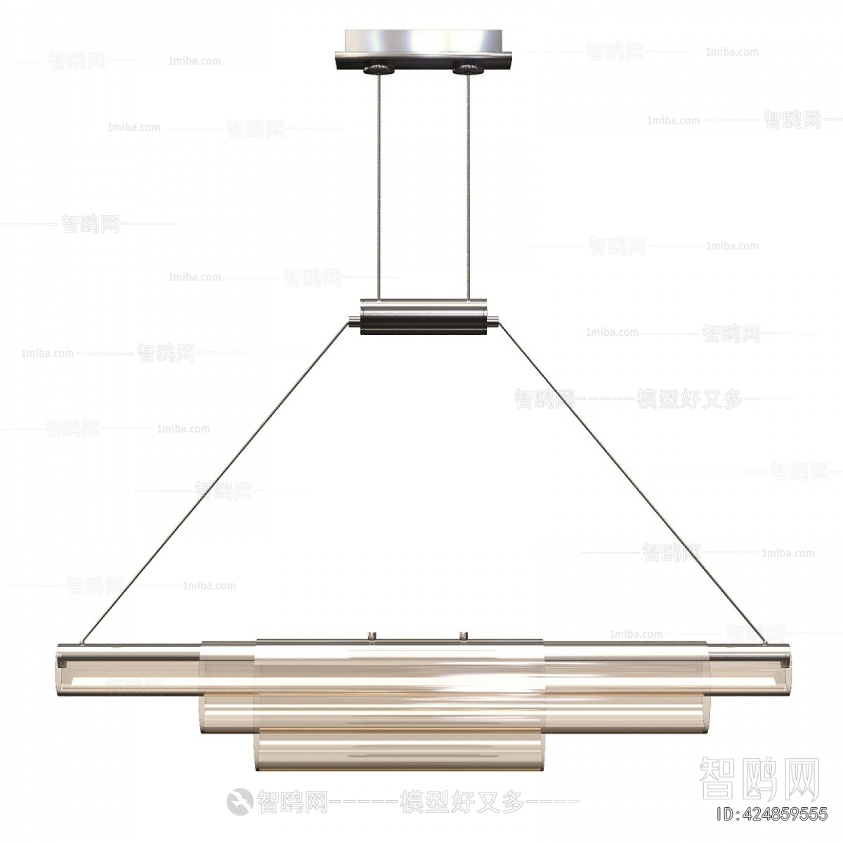 Modern Long Chandelier