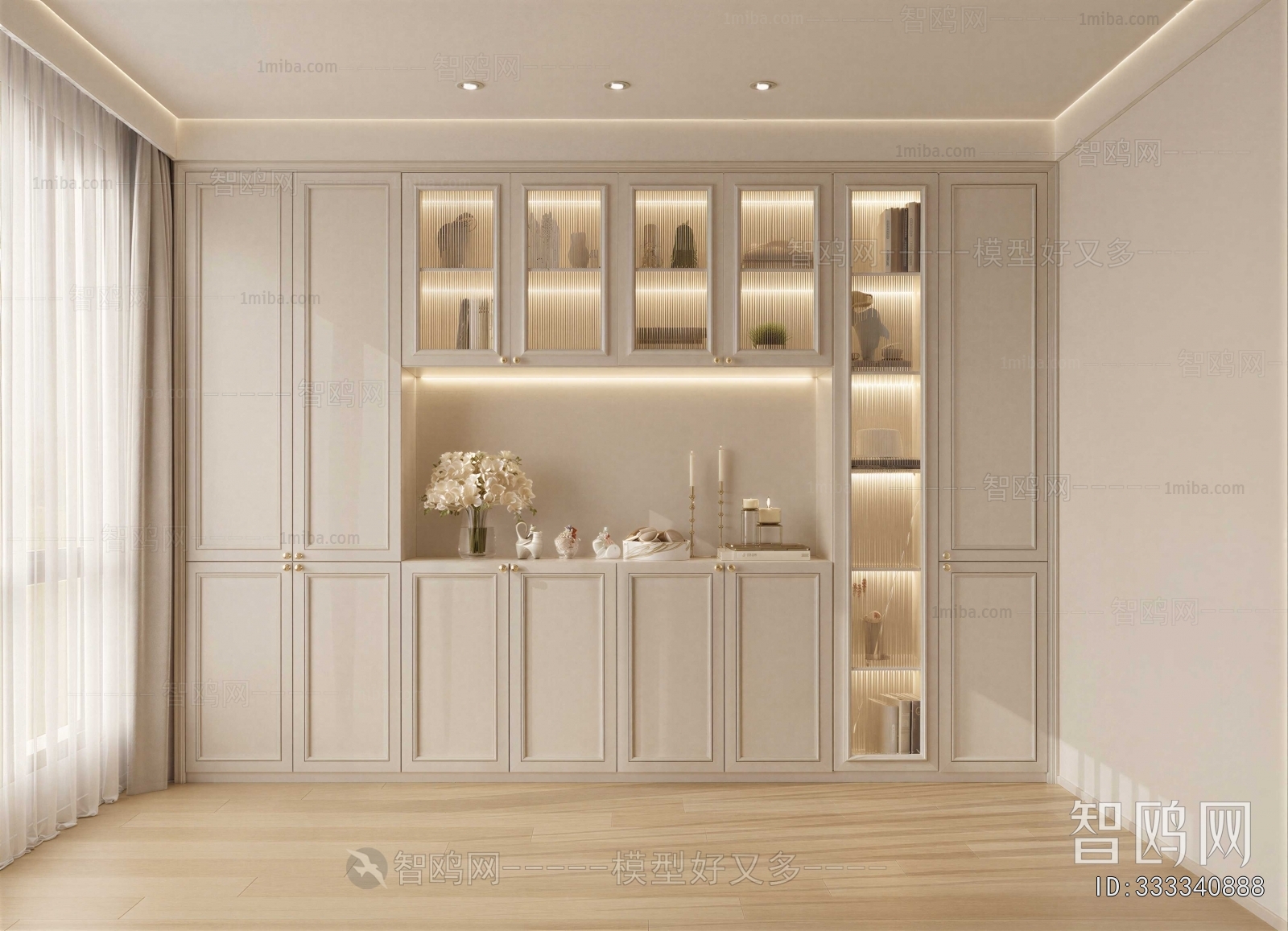 French Style Bookcase