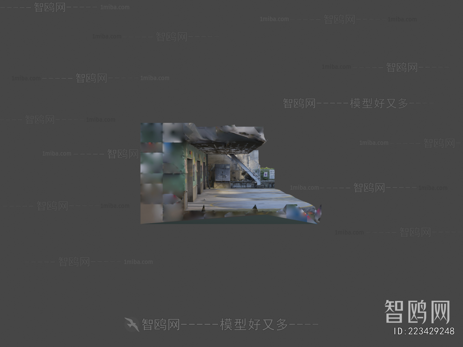 Modern Underground Parking Lot