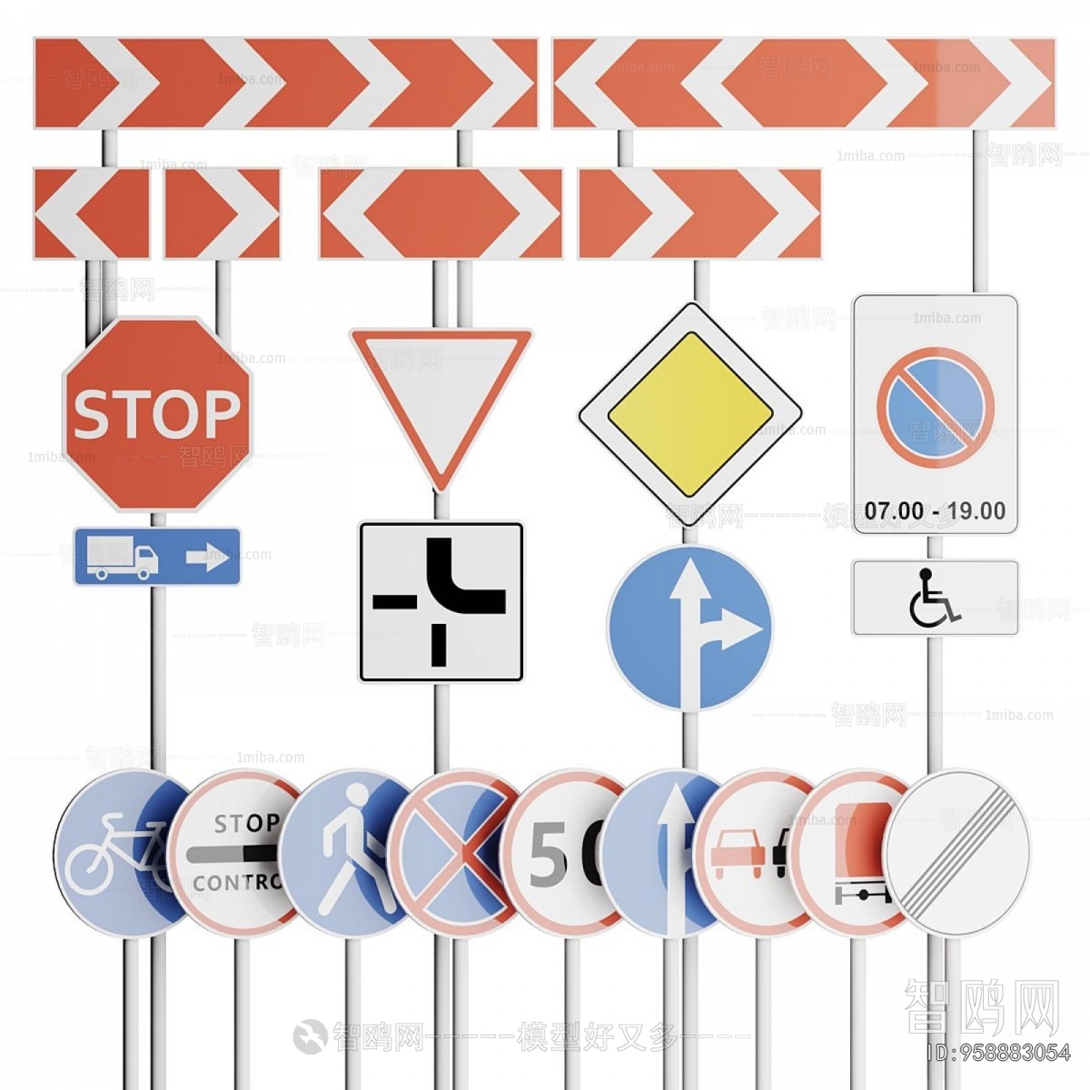 Modern Guide Board/bulletin Board