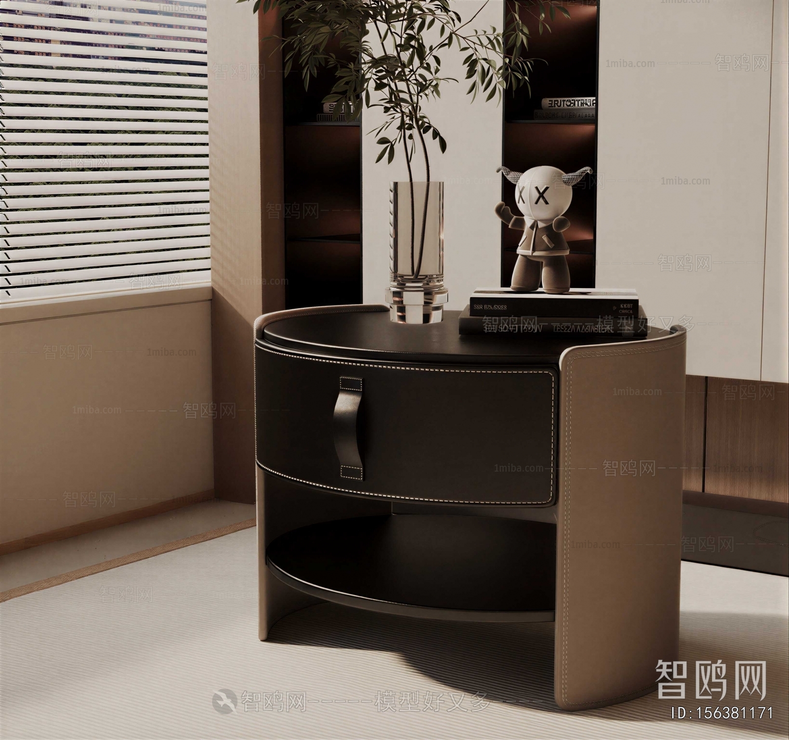 Modern Bedside Cupboard