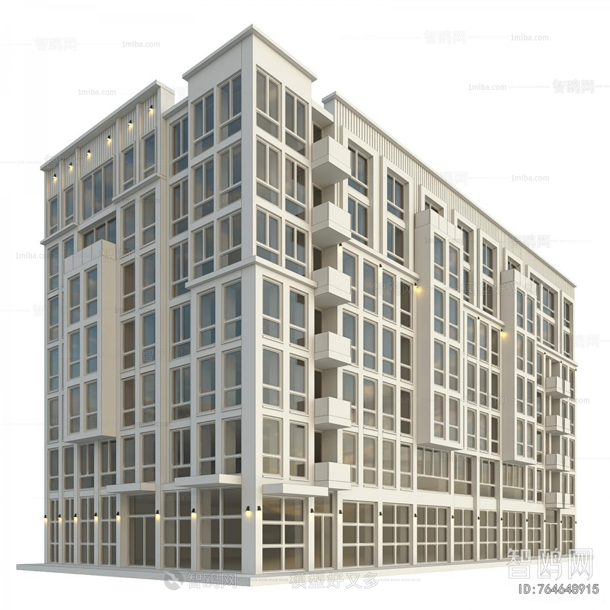 Modern Appearance Of Commercial Building