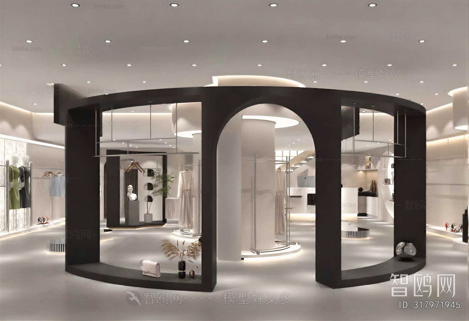 Modern Clothing Store