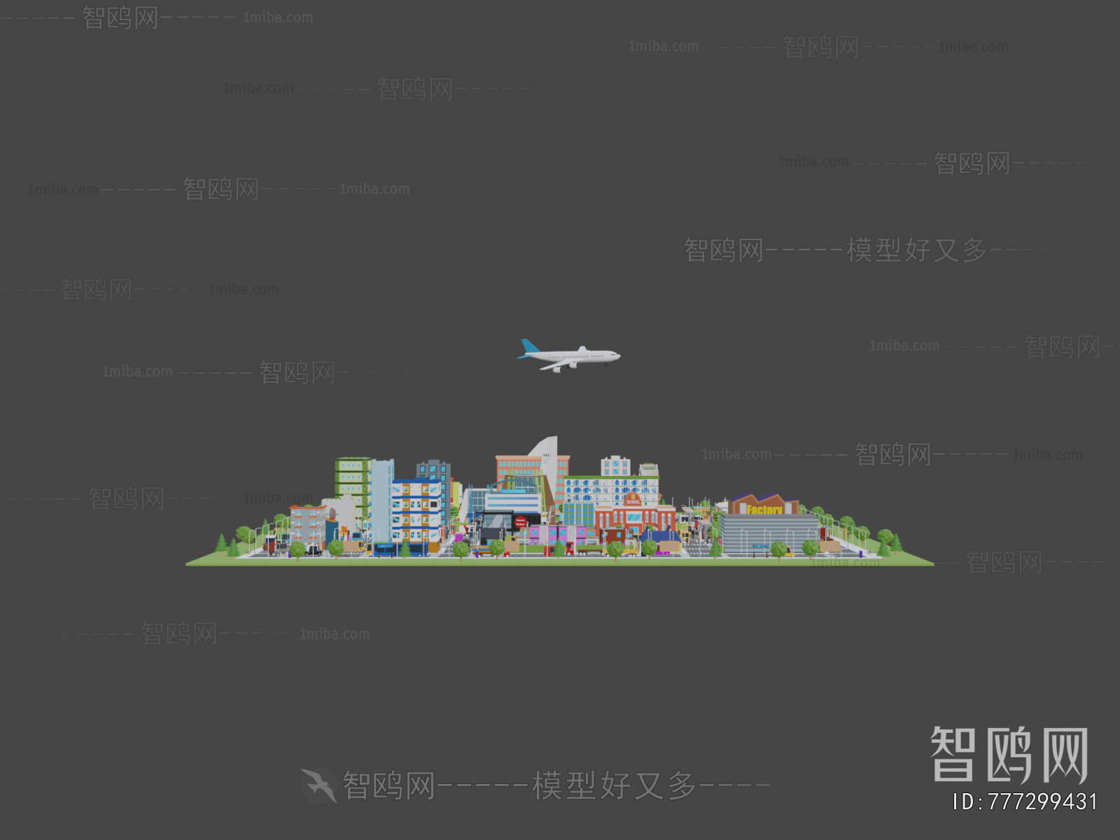 Modern Cartoon House