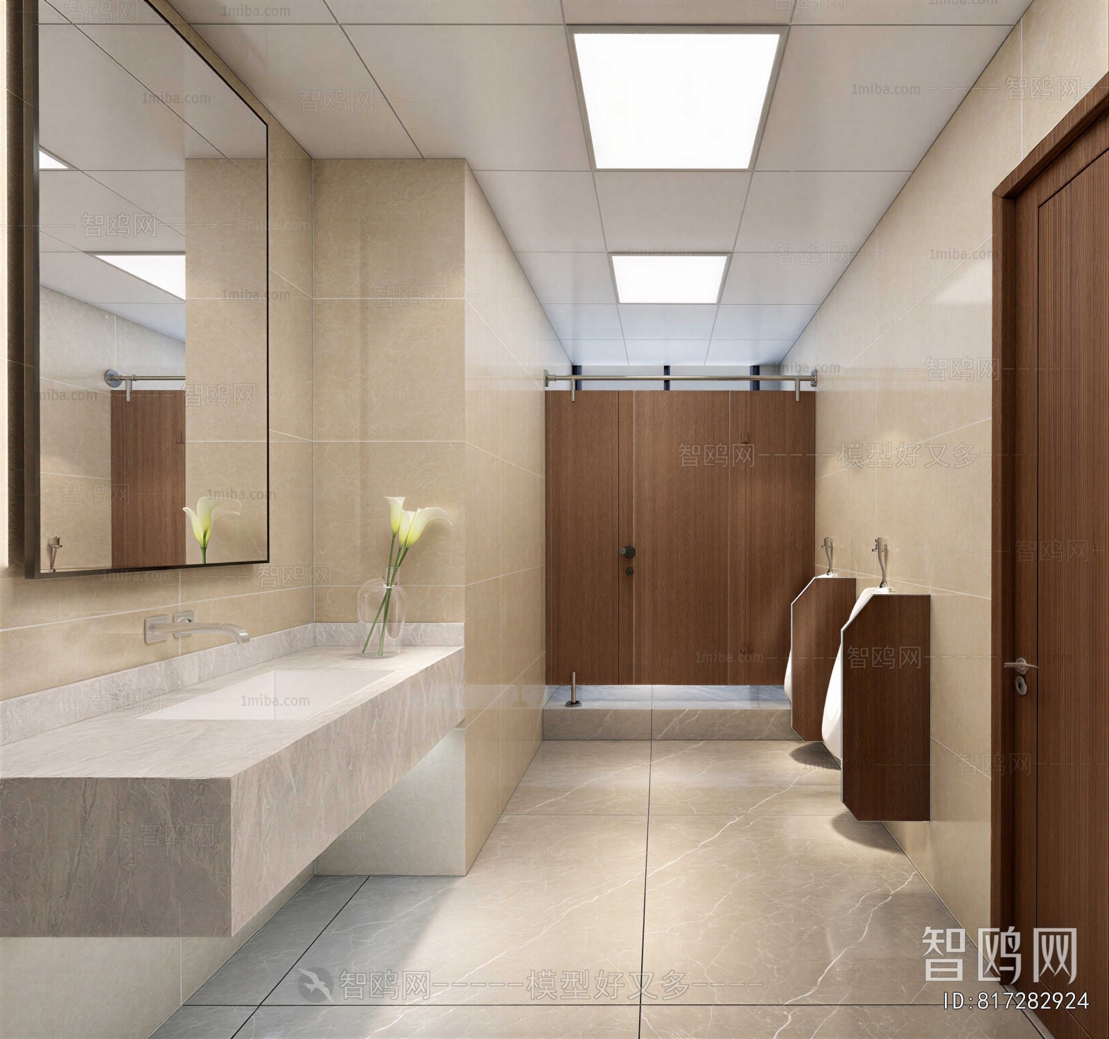 Modern Public Toilet