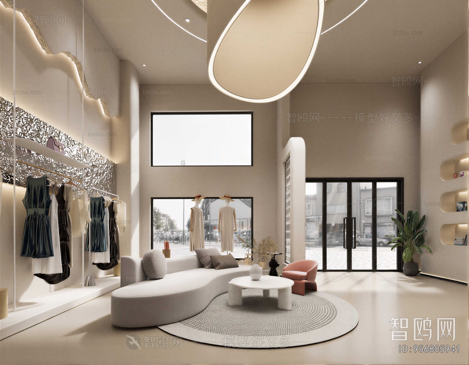 Modern Clothing Store