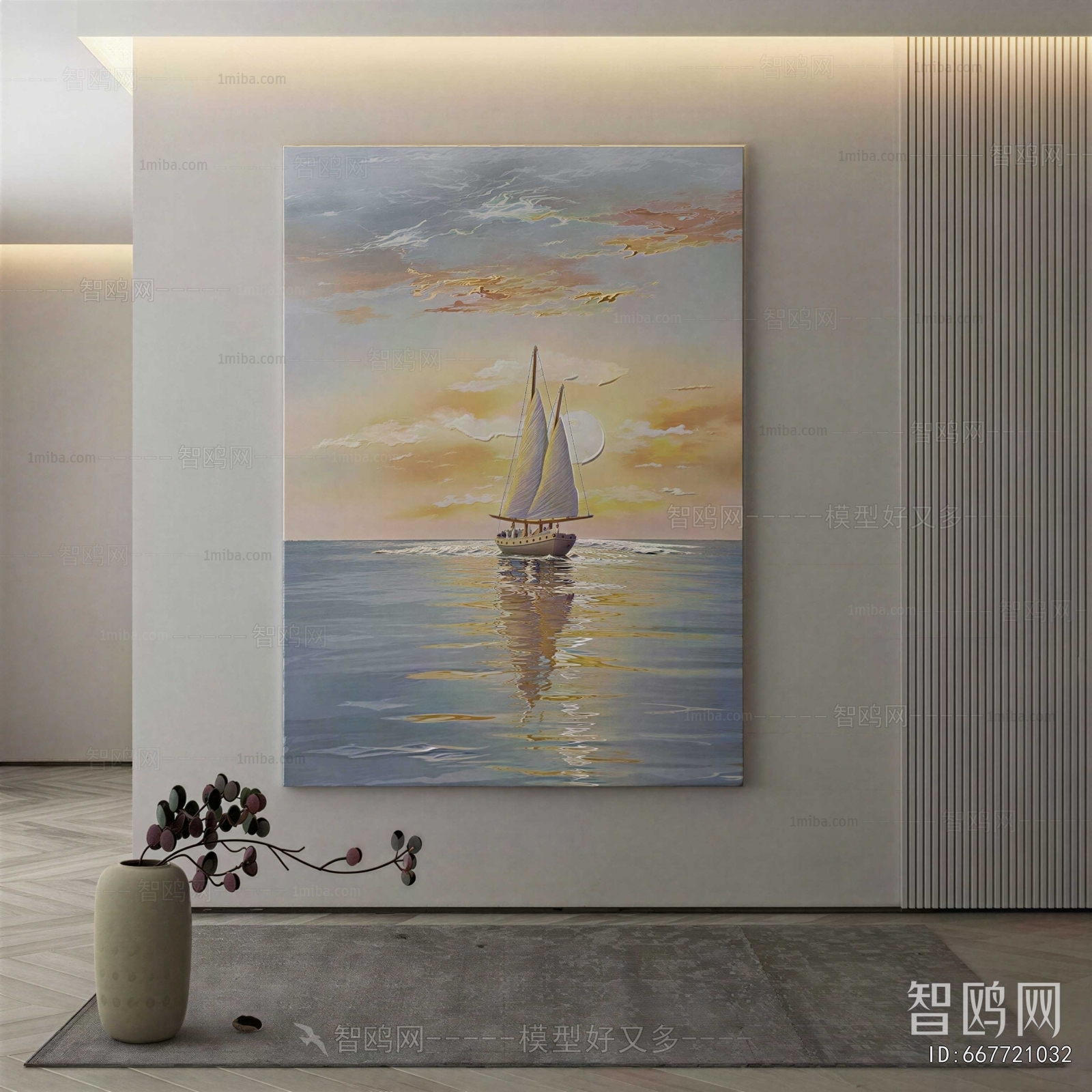 Wabi-sabi Style Painting