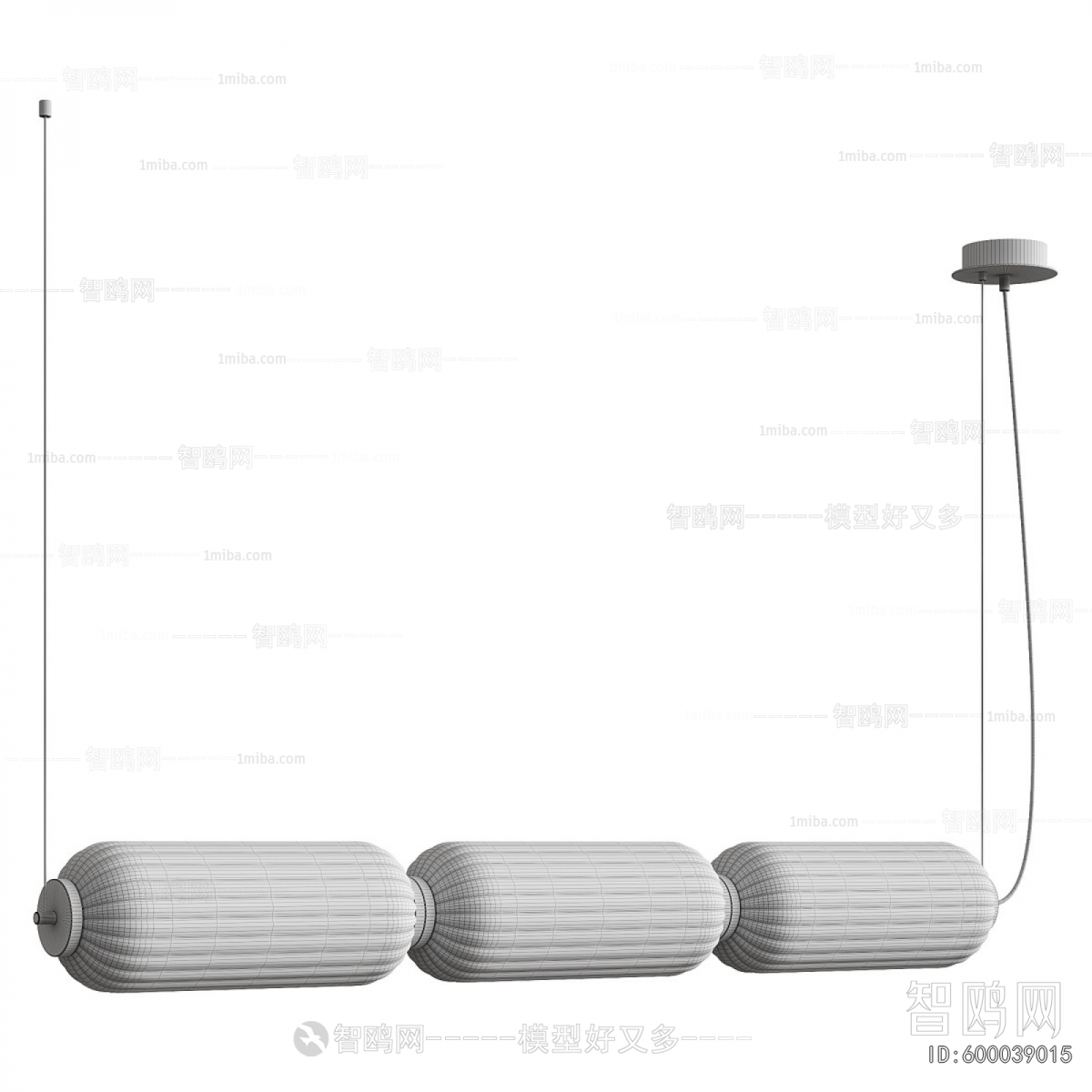 Modern Long Chandelier