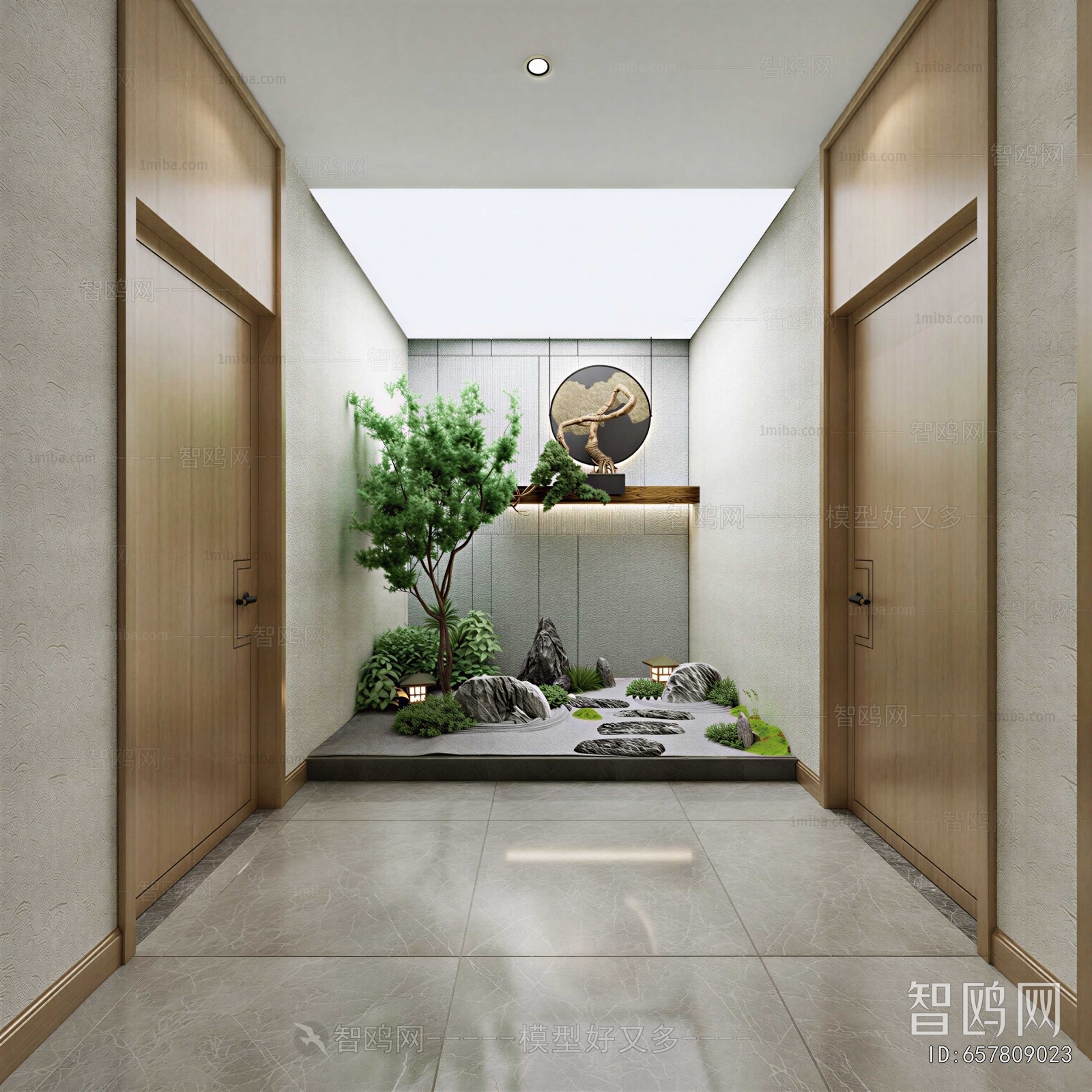 New Chinese Style Corridor