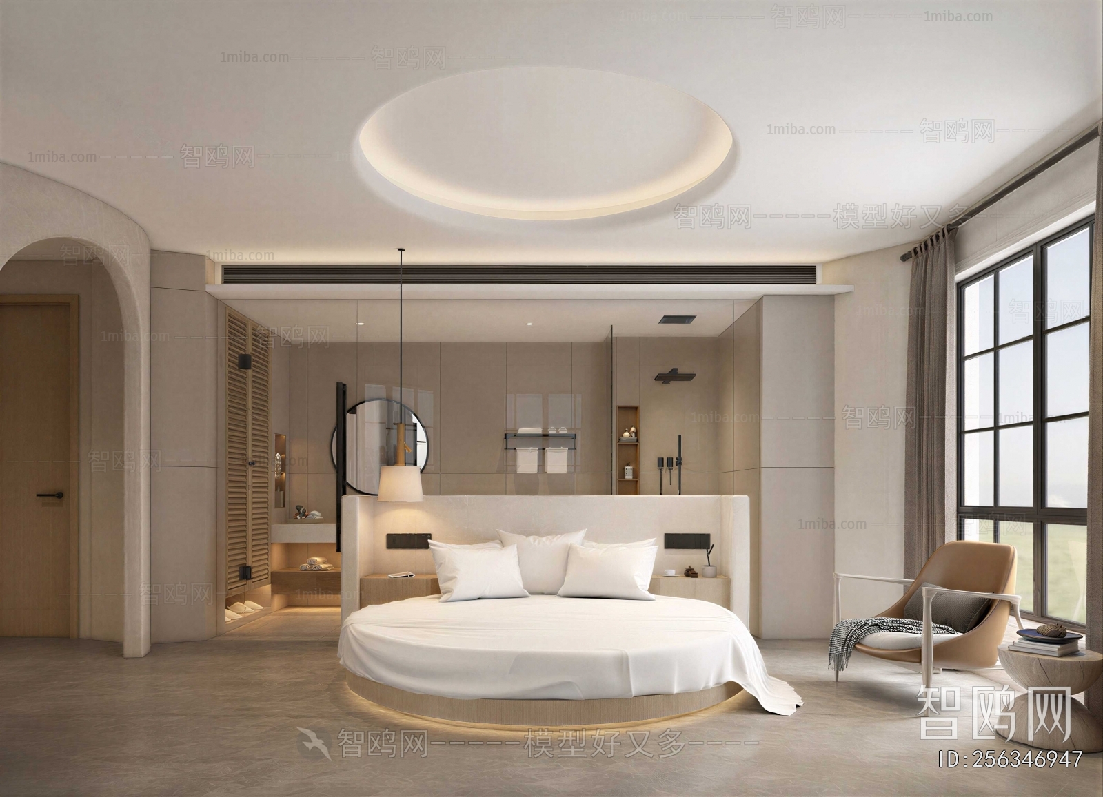 Modern Guest Room