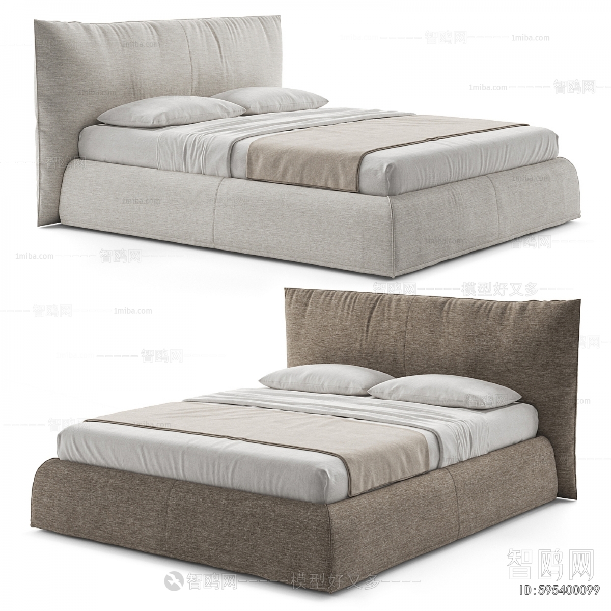 Modern Double Bed