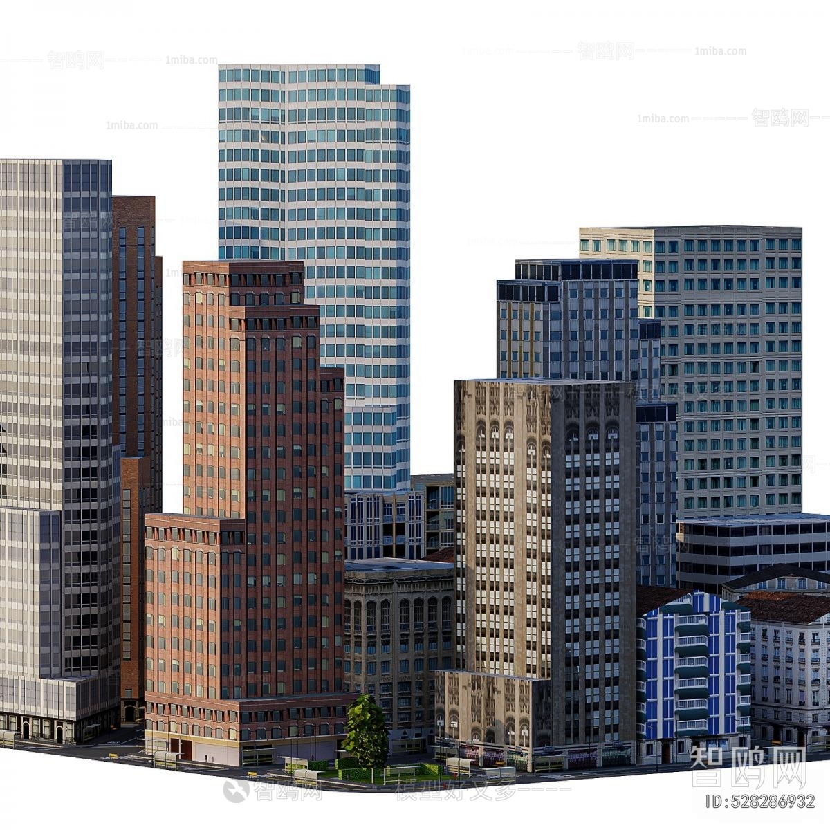 Modern Appearance Of Commercial Building