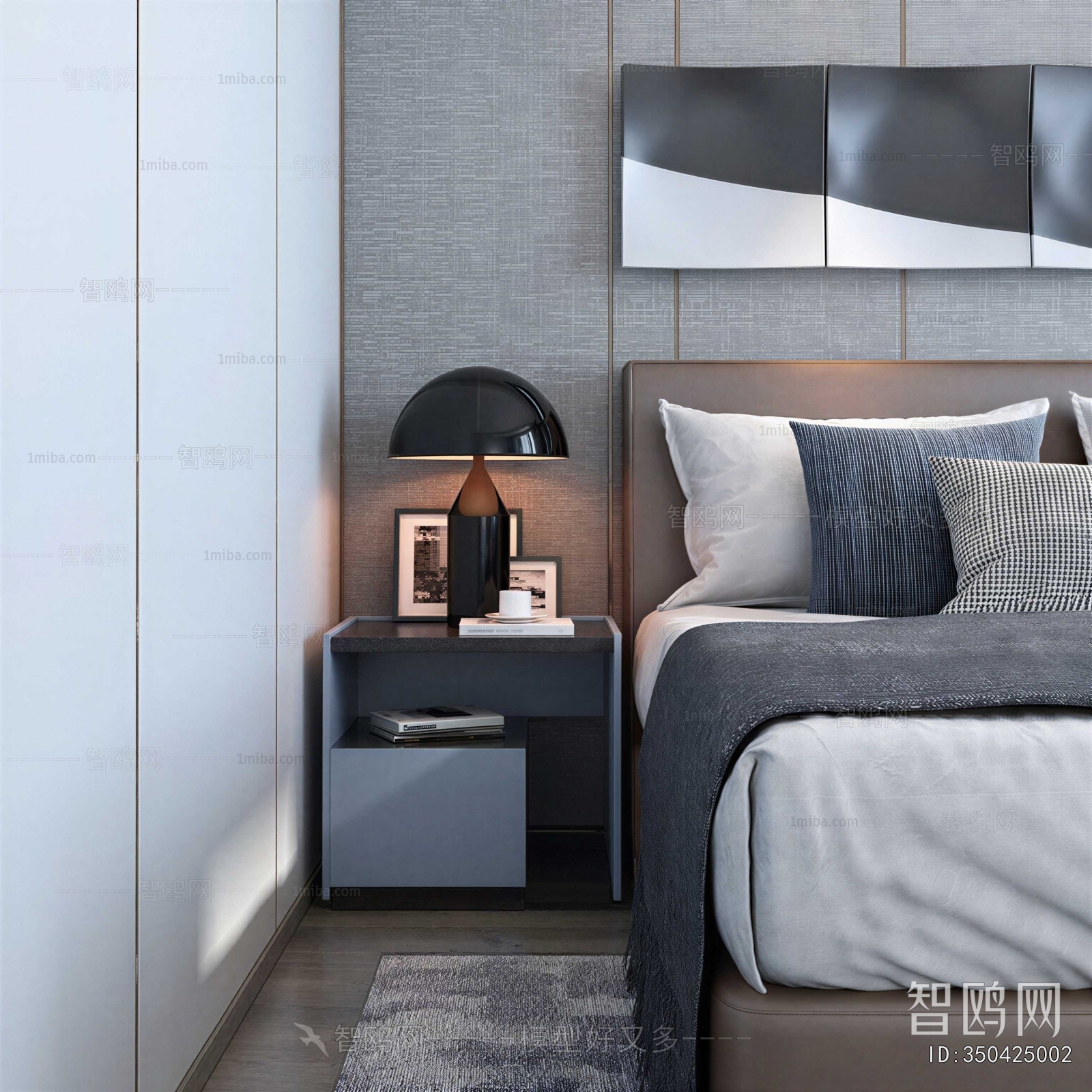 Modern Bedside Cupboard