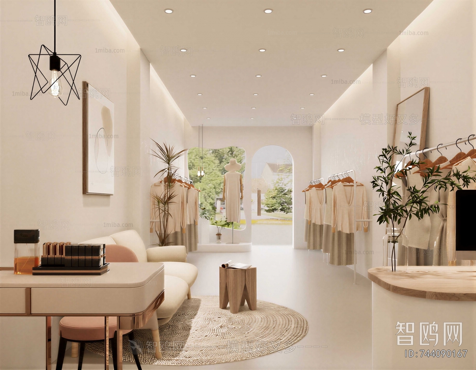 Modern Clothing Store