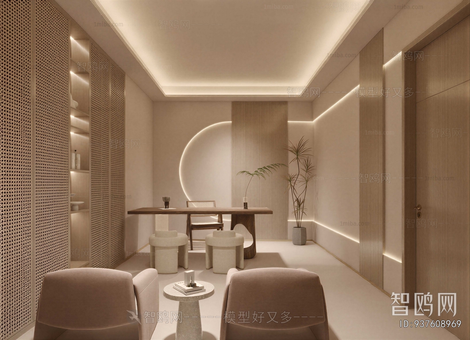 Wabi-sabi Style Beauty Salon