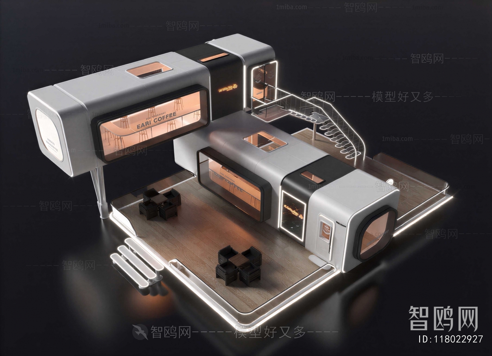 Modern Appearance Of Commercial Building