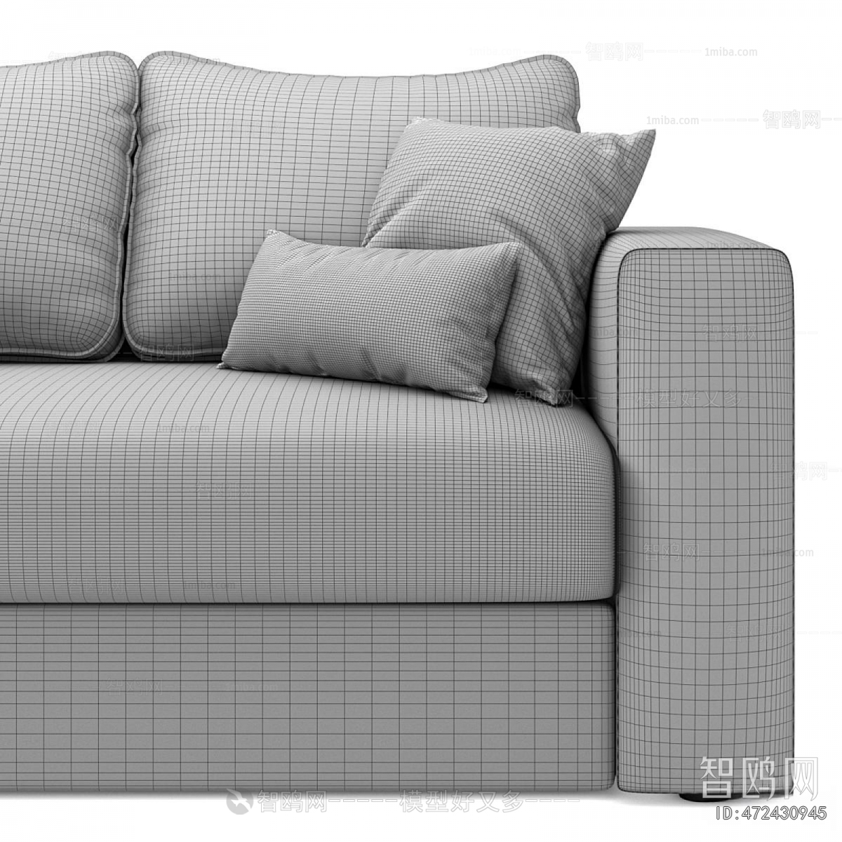 Modern Three-seat Sofa