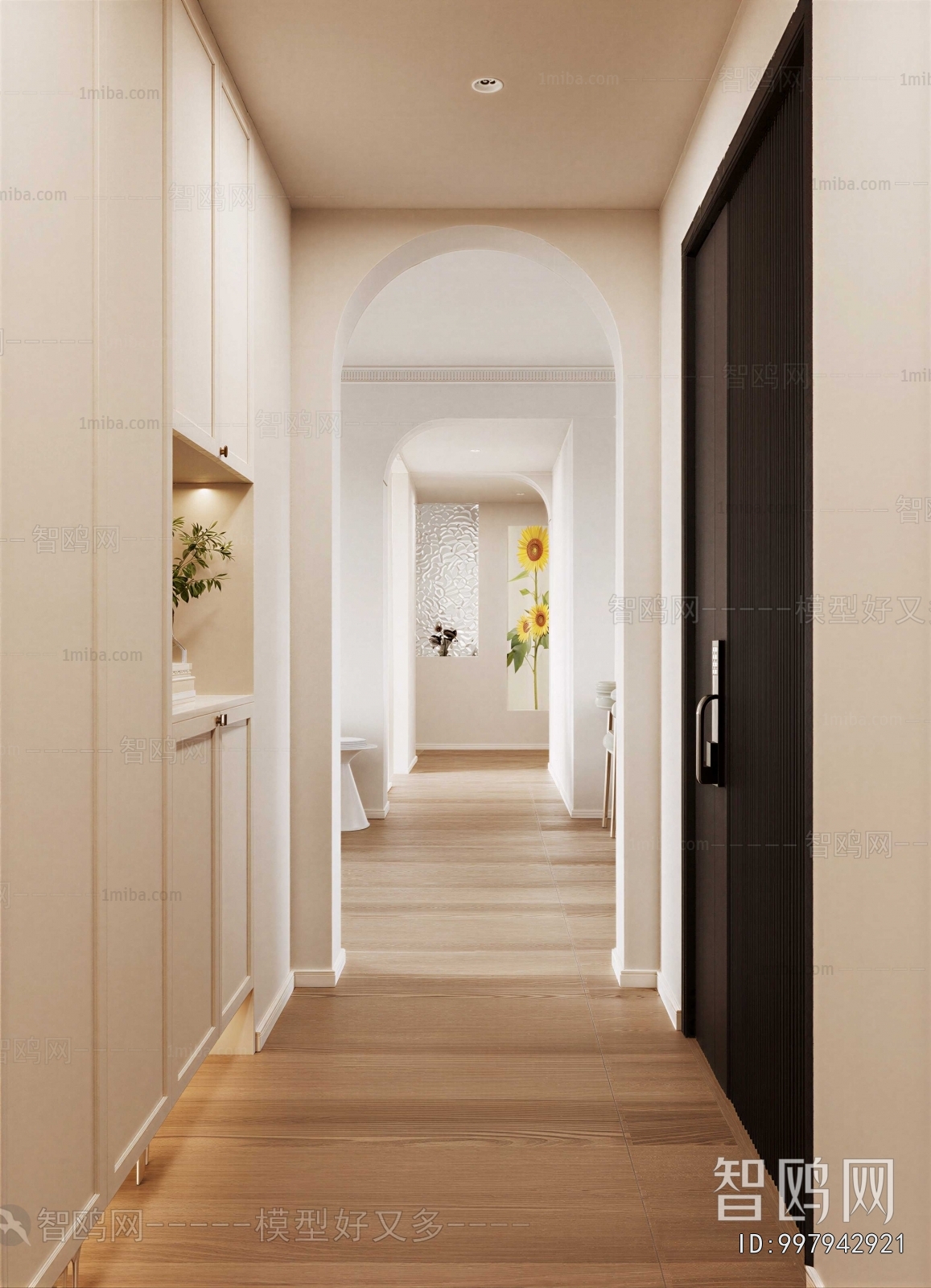Modern Hallway
