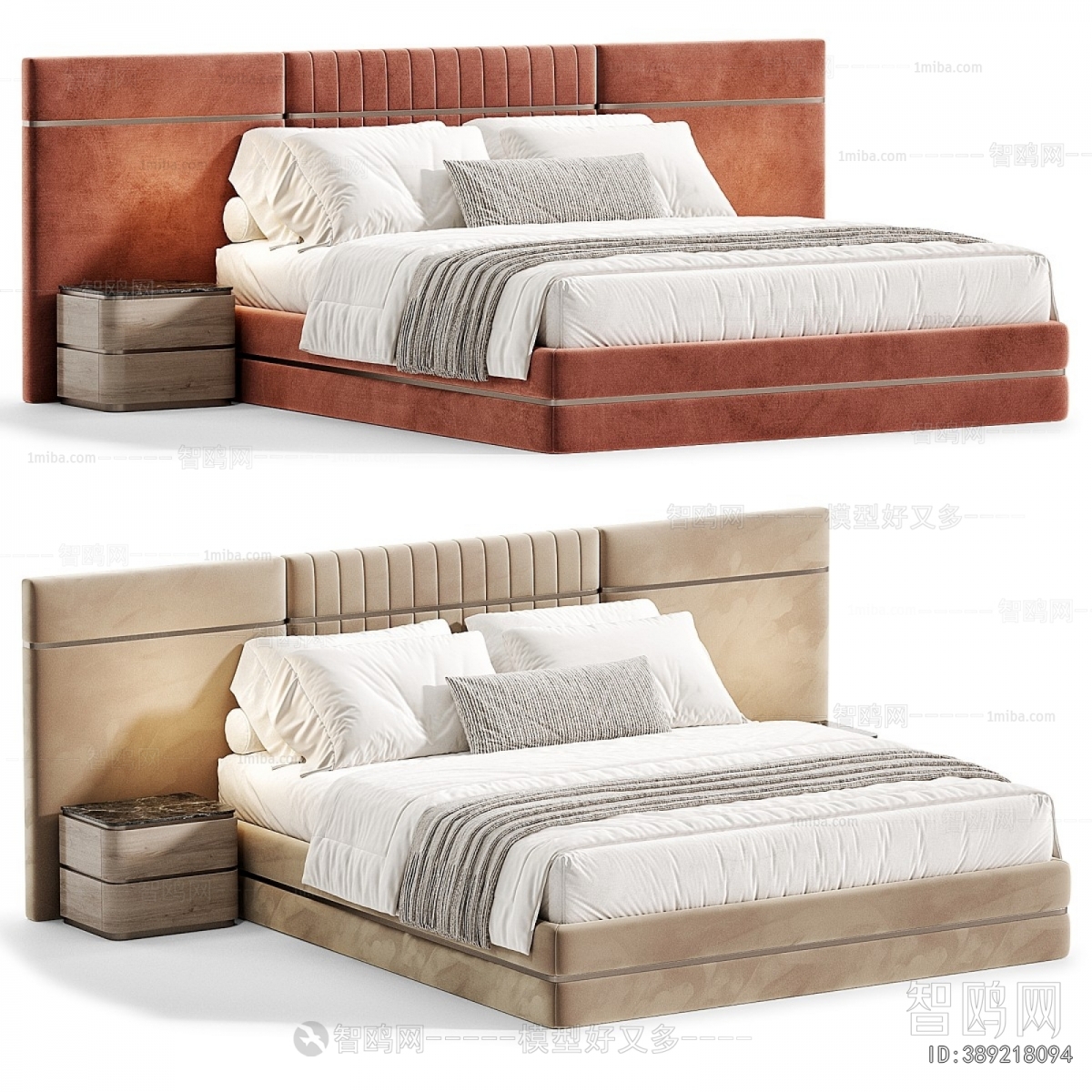 Modern Double Bed