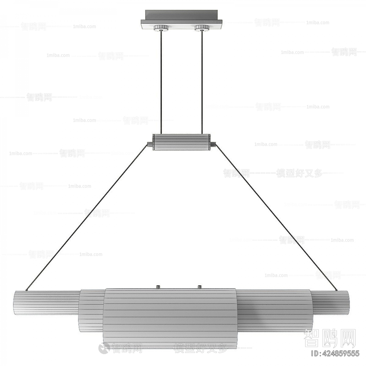 Modern Long Chandelier