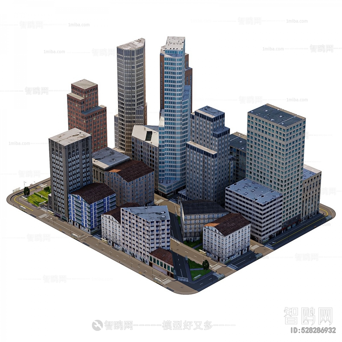 Modern Appearance Of Commercial Building