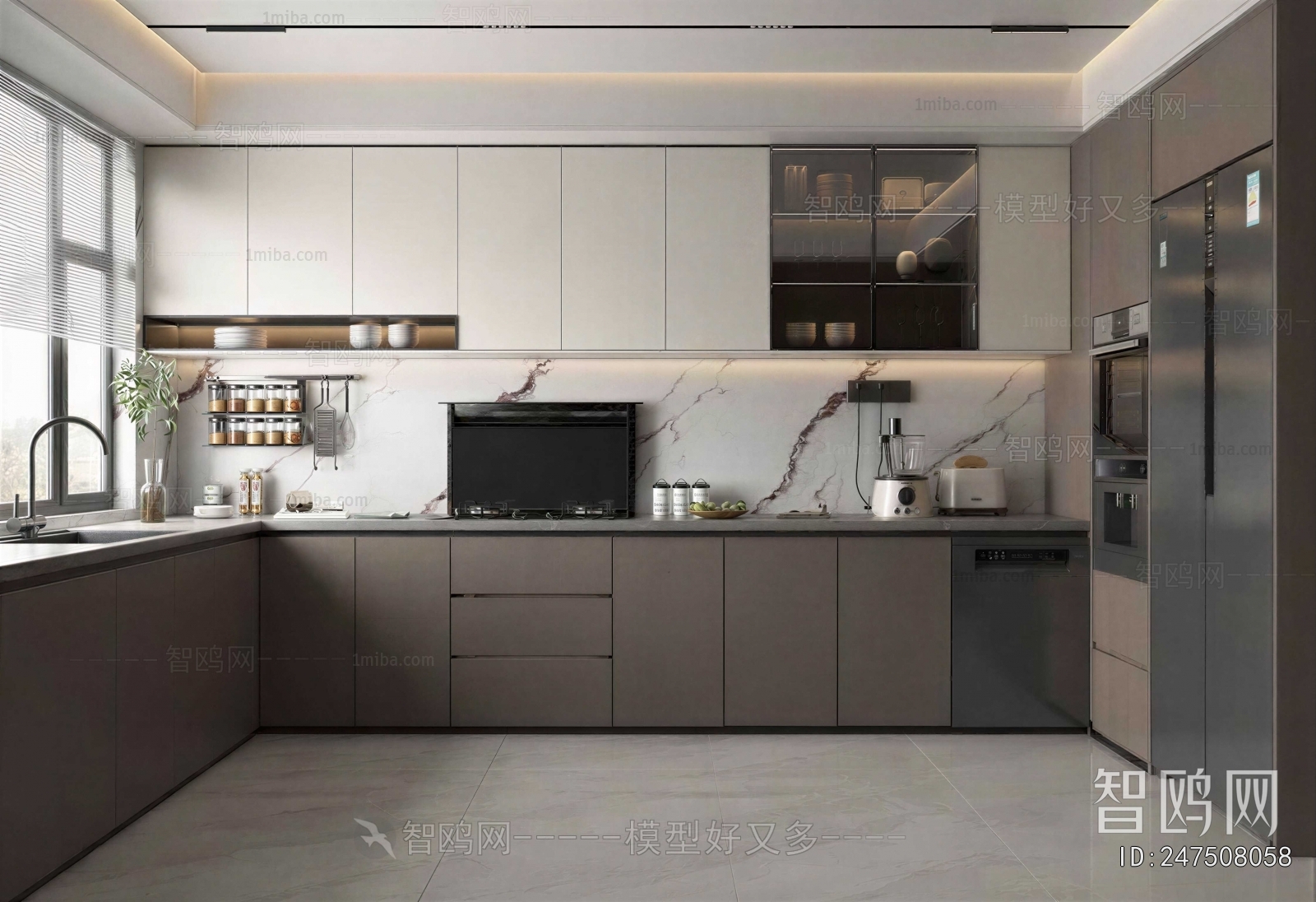 Modern The Kitchen