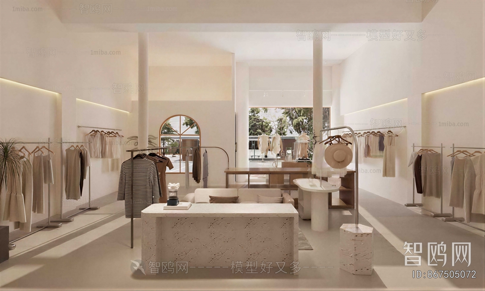 Modern Clothing Store