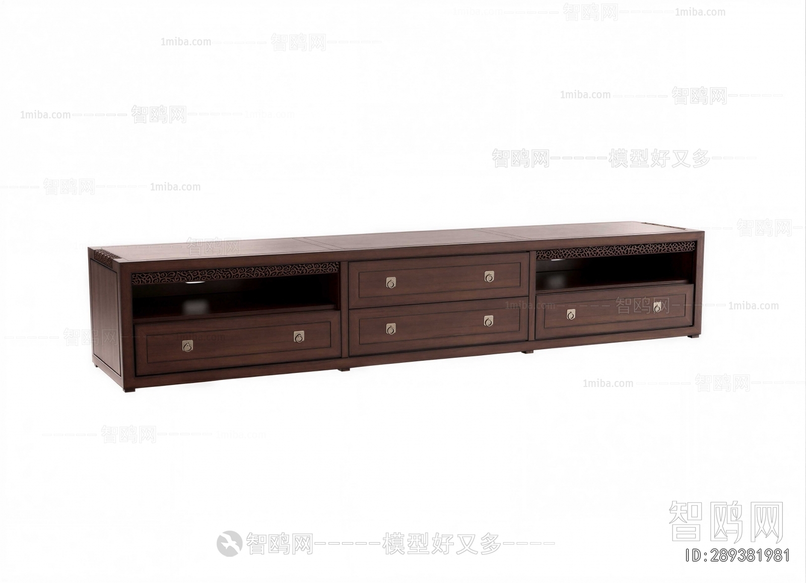 New Chinese Style TV Cabinet