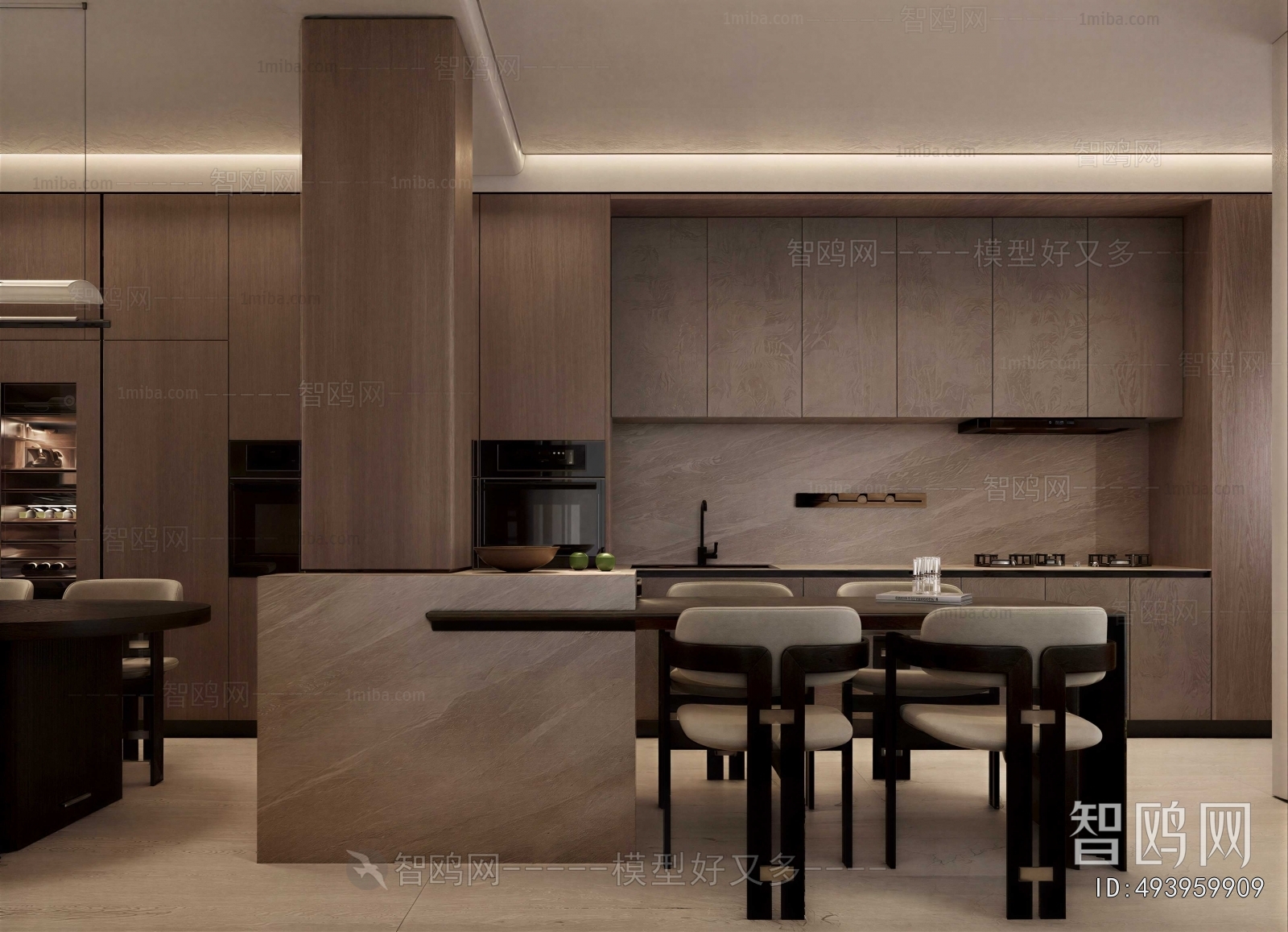 Modern Open Kitchen