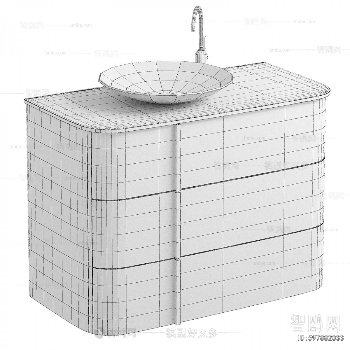 Modern Bathroom Cabinet