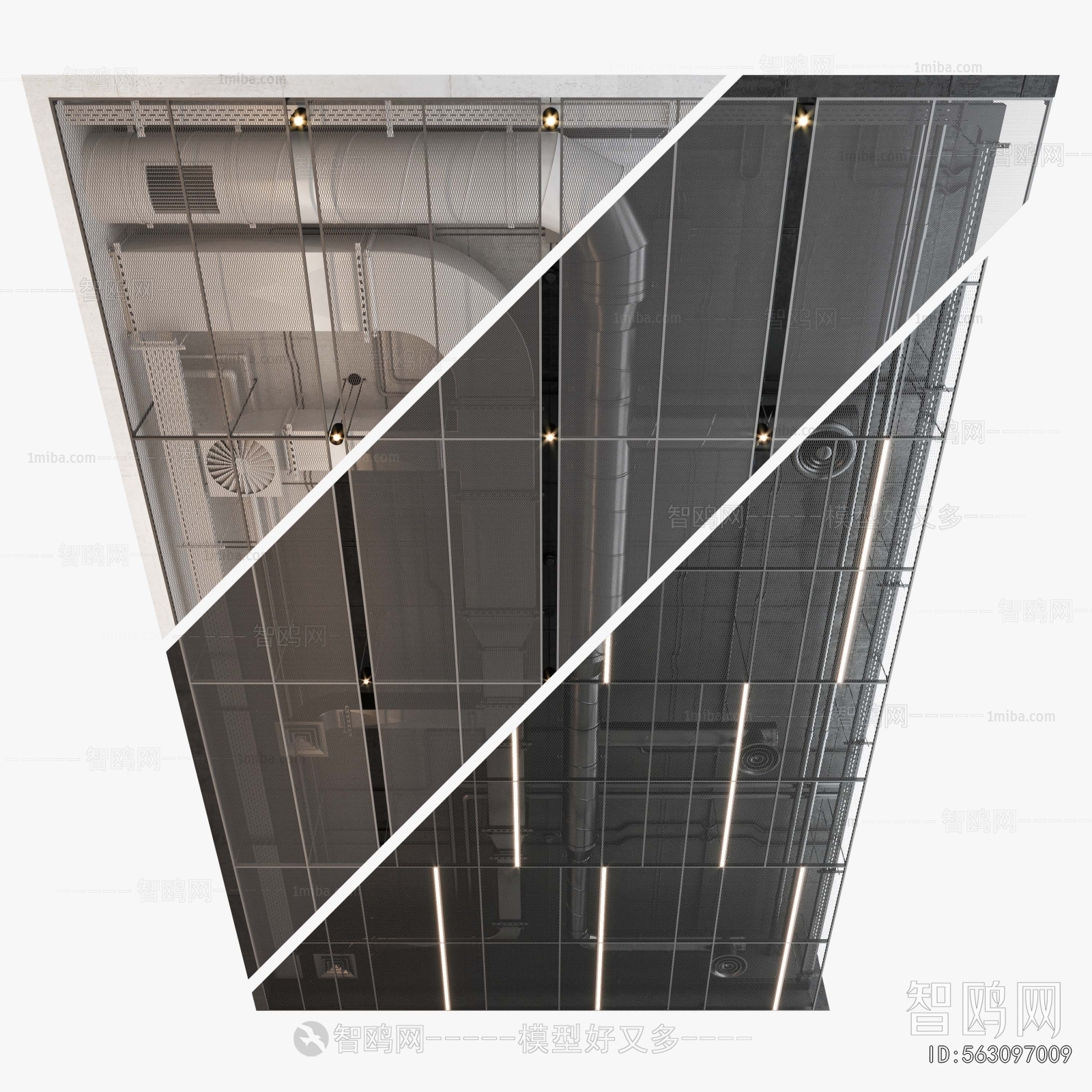 Modern Suspended Ceiling